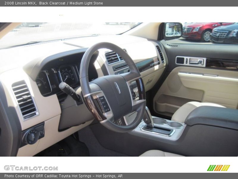 Black Clearcoat / Medium Light Stone 2008 Lincoln MKX