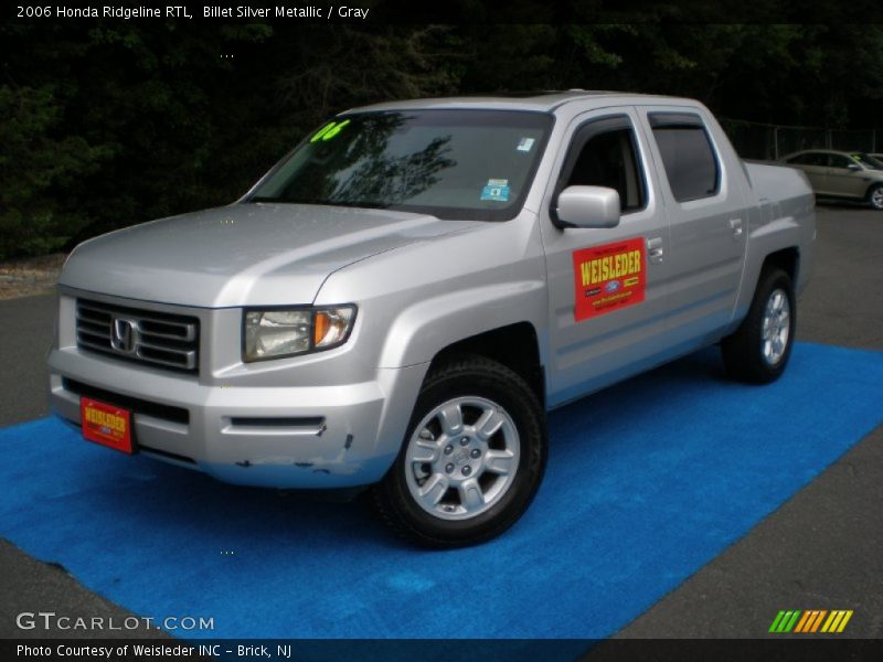 Billet Silver Metallic / Gray 2006 Honda Ridgeline RTL