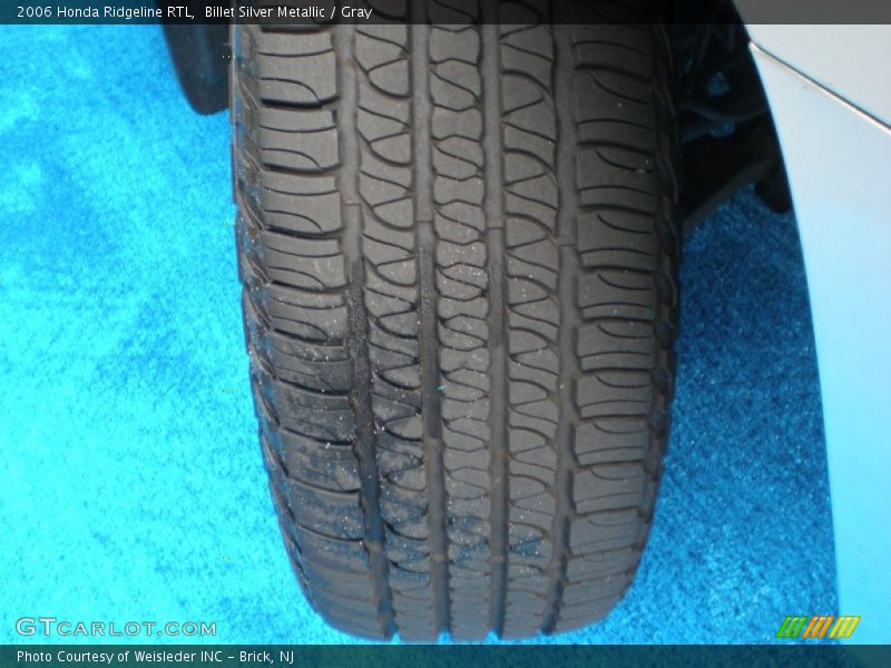 Billet Silver Metallic / Gray 2006 Honda Ridgeline RTL