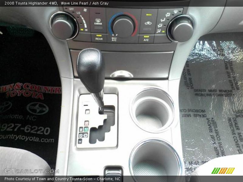 Wave Line Pearl / Ash Gray 2008 Toyota Highlander 4WD