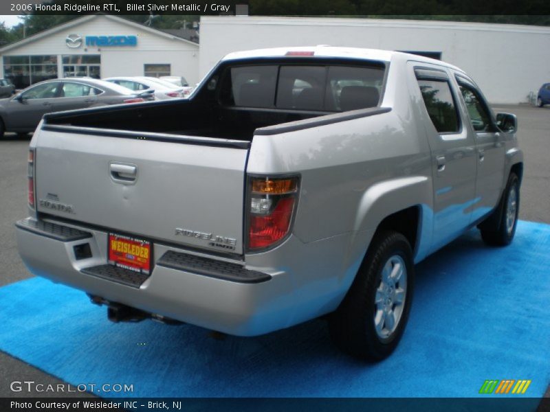 Billet Silver Metallic / Gray 2006 Honda Ridgeline RTL