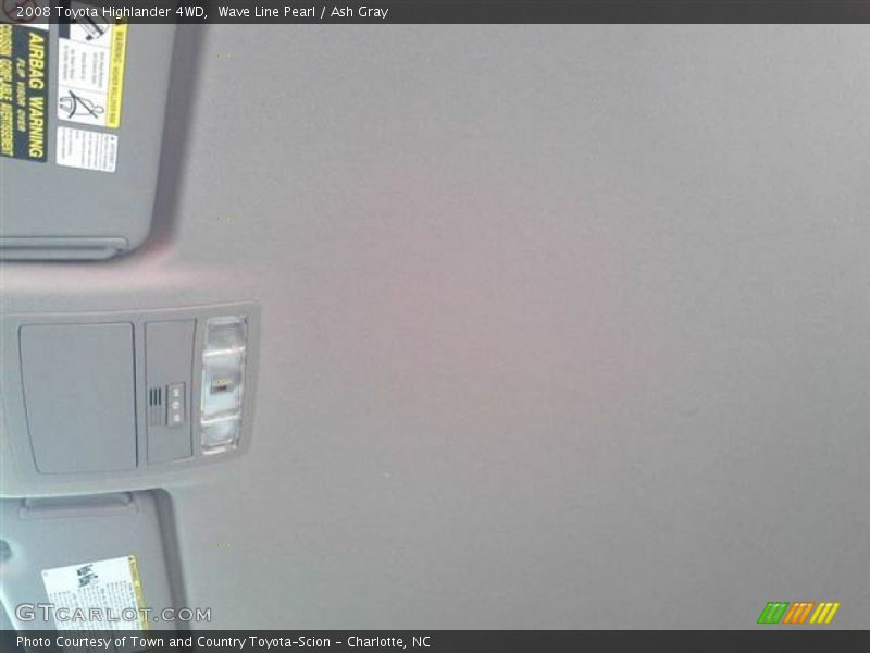 Wave Line Pearl / Ash Gray 2008 Toyota Highlander 4WD