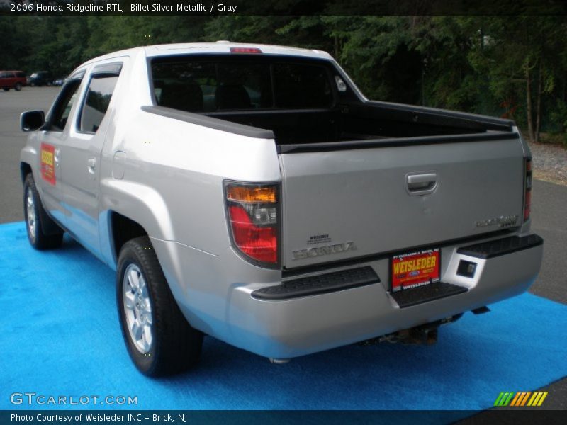 Billet Silver Metallic / Gray 2006 Honda Ridgeline RTL
