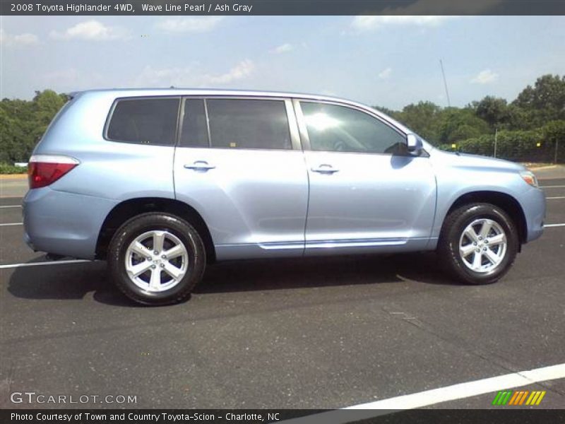 Wave Line Pearl / Ash Gray 2008 Toyota Highlander 4WD