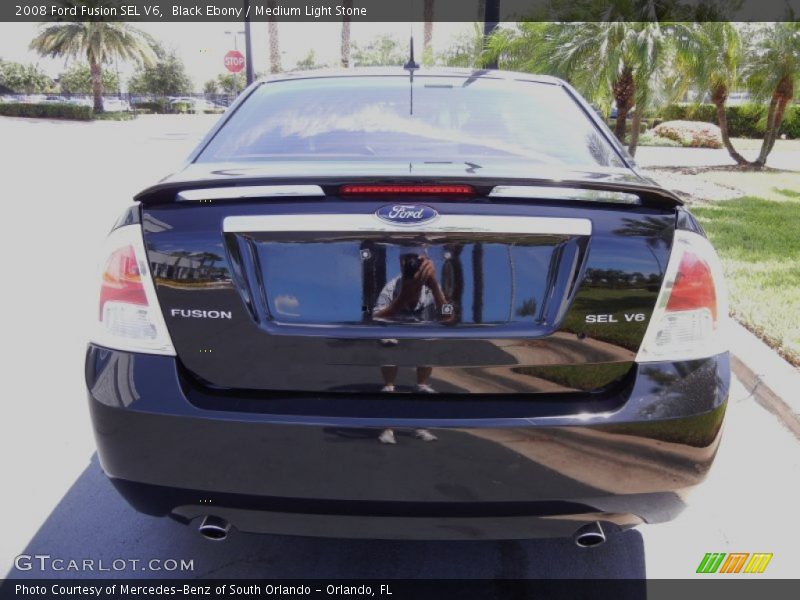 Black Ebony / Medium Light Stone 2008 Ford Fusion SEL V6