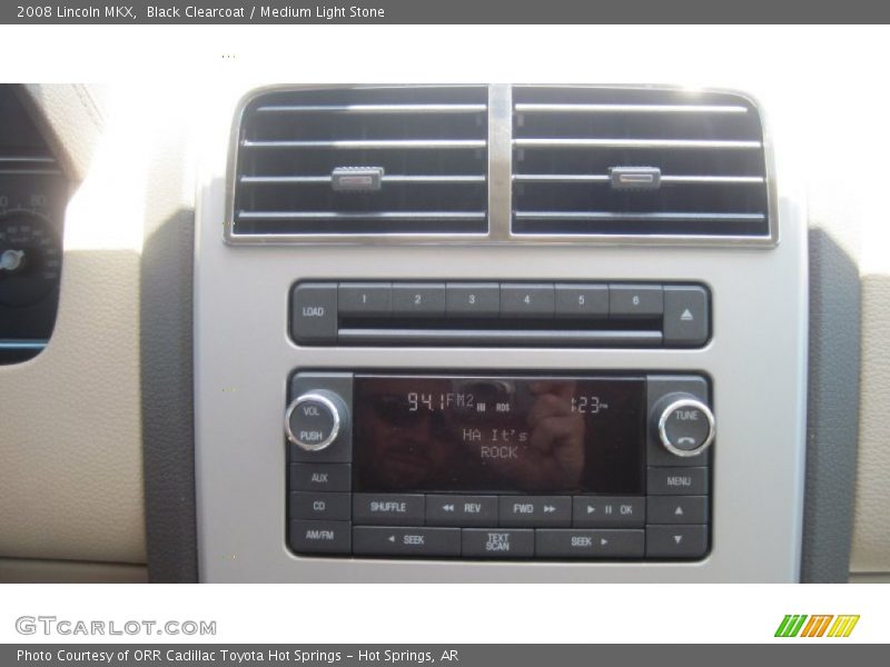 Black Clearcoat / Medium Light Stone 2008 Lincoln MKX