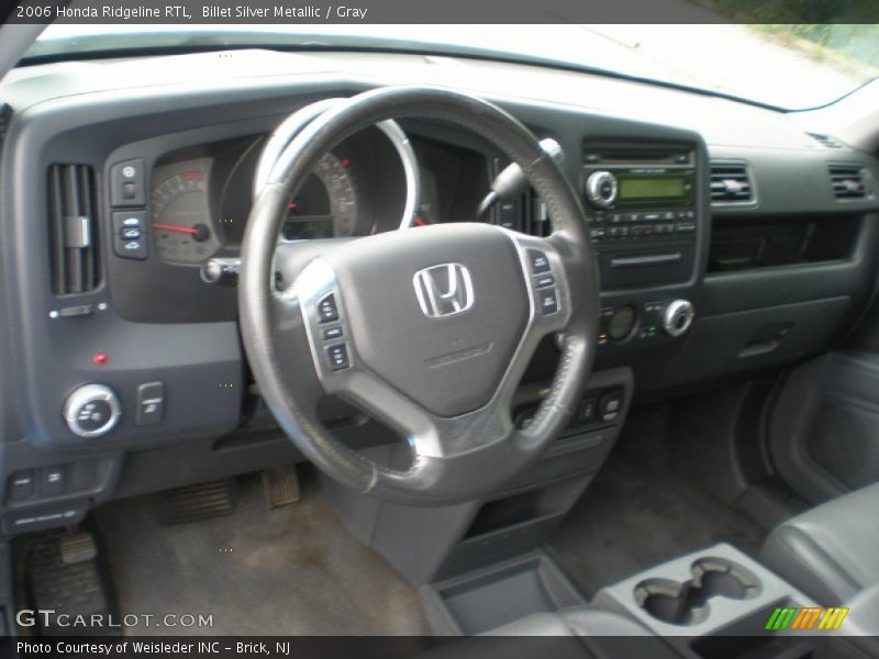 Billet Silver Metallic / Gray 2006 Honda Ridgeline RTL