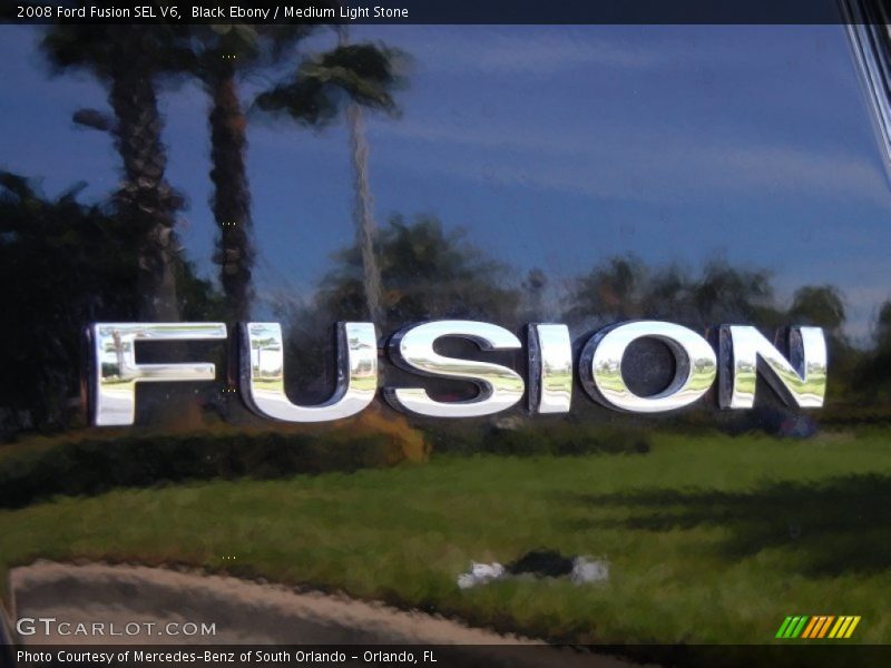 Black Ebony / Medium Light Stone 2008 Ford Fusion SEL V6