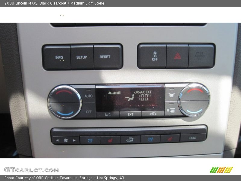 Black Clearcoat / Medium Light Stone 2008 Lincoln MKX