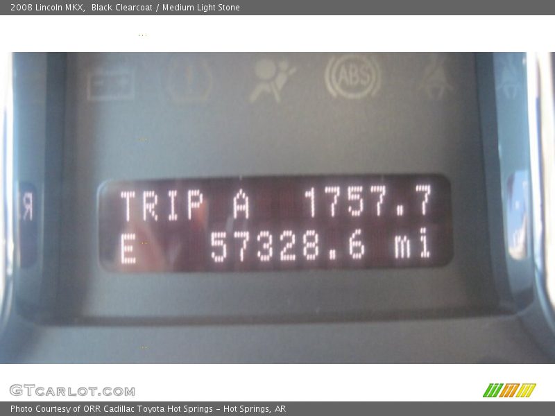 Black Clearcoat / Medium Light Stone 2008 Lincoln MKX