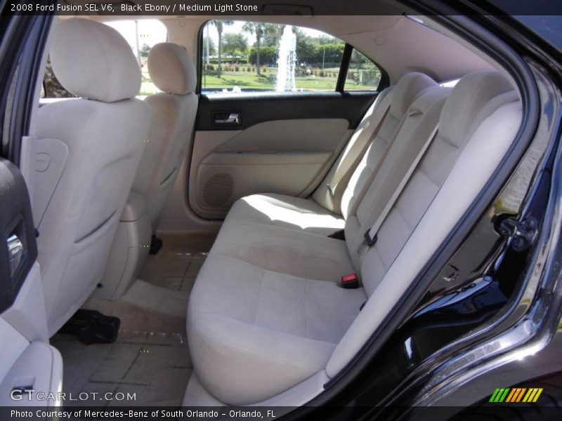 Black Ebony / Medium Light Stone 2008 Ford Fusion SEL V6