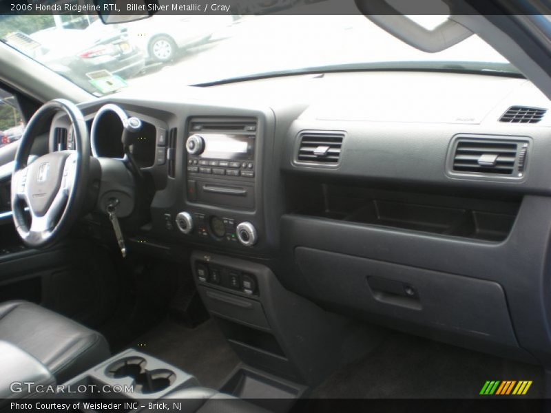 Billet Silver Metallic / Gray 2006 Honda Ridgeline RTL