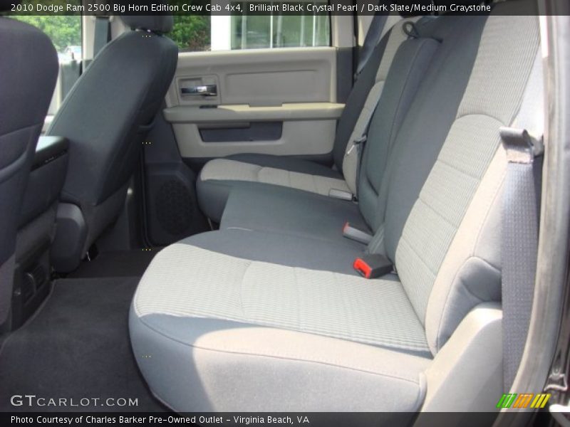 Brilliant Black Crystal Pearl / Dark Slate/Medium Graystone 2010 Dodge Ram 2500 Big Horn Edition Crew Cab 4x4