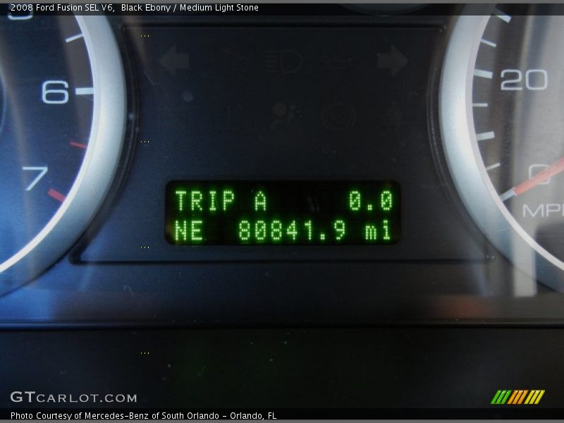 Black Ebony / Medium Light Stone 2008 Ford Fusion SEL V6