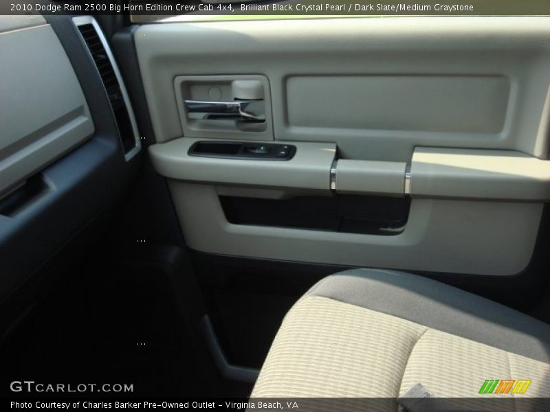 Brilliant Black Crystal Pearl / Dark Slate/Medium Graystone 2010 Dodge Ram 2500 Big Horn Edition Crew Cab 4x4