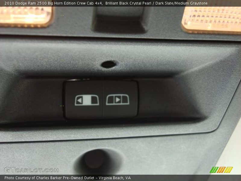 Brilliant Black Crystal Pearl / Dark Slate/Medium Graystone 2010 Dodge Ram 2500 Big Horn Edition Crew Cab 4x4