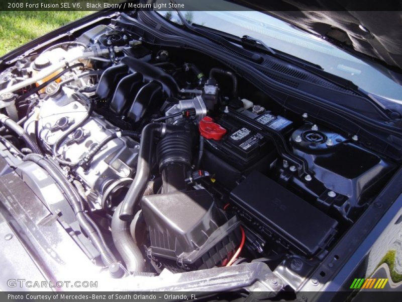 Black Ebony / Medium Light Stone 2008 Ford Fusion SEL V6