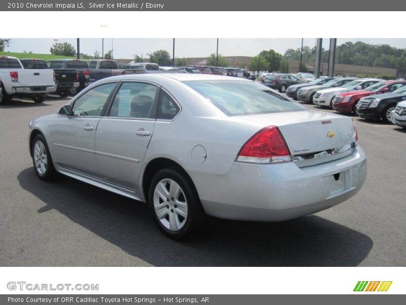 Silver Ice Metallic / Ebony 2010 Chevrolet Impala LS