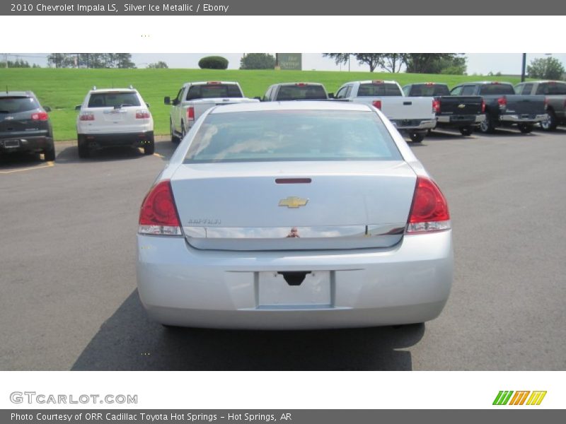 Silver Ice Metallic / Ebony 2010 Chevrolet Impala LS