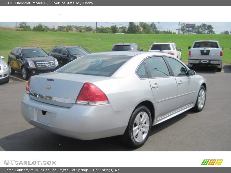 Silver Ice Metallic / Ebony 2010 Chevrolet Impala LS