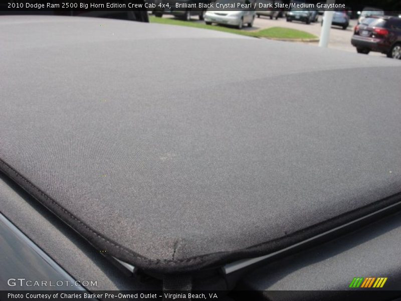 Brilliant Black Crystal Pearl / Dark Slate/Medium Graystone 2010 Dodge Ram 2500 Big Horn Edition Crew Cab 4x4