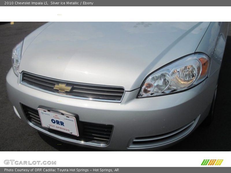 Silver Ice Metallic / Ebony 2010 Chevrolet Impala LS
