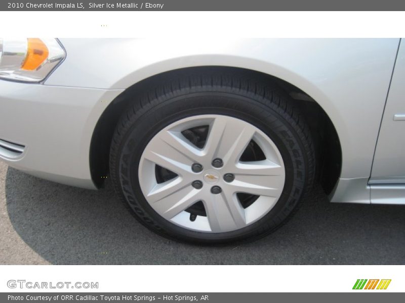 Silver Ice Metallic / Ebony 2010 Chevrolet Impala LS