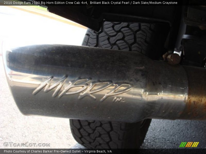Brilliant Black Crystal Pearl / Dark Slate/Medium Graystone 2010 Dodge Ram 2500 Big Horn Edition Crew Cab 4x4