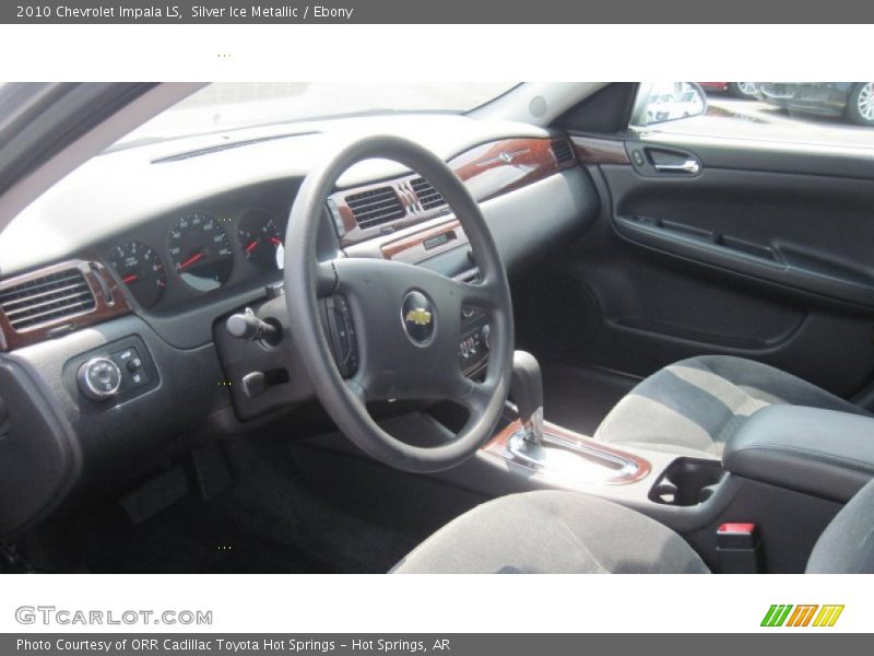 Silver Ice Metallic / Ebony 2010 Chevrolet Impala LS