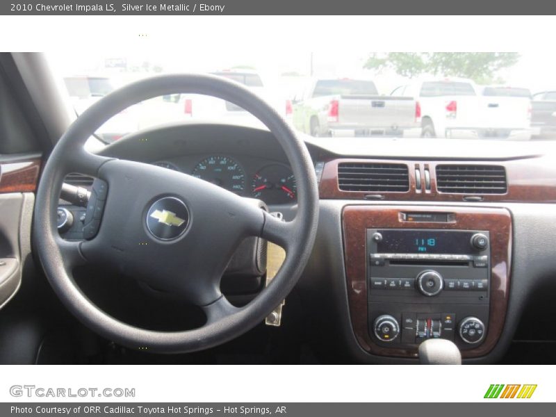 Silver Ice Metallic / Ebony 2010 Chevrolet Impala LS