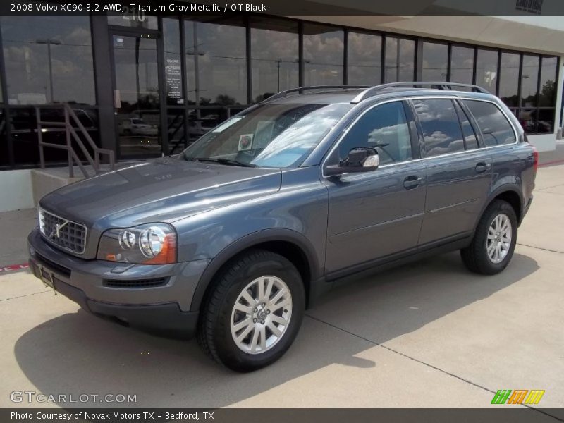 Titanium Gray Metallic / Off Black 2008 Volvo XC90 3.2 AWD