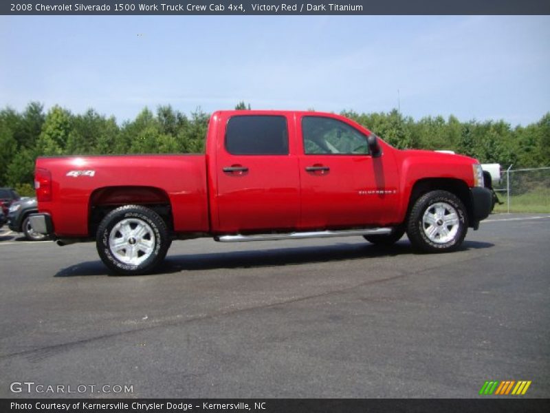  2008 Silverado 1500 Work Truck Crew Cab 4x4 Victory Red