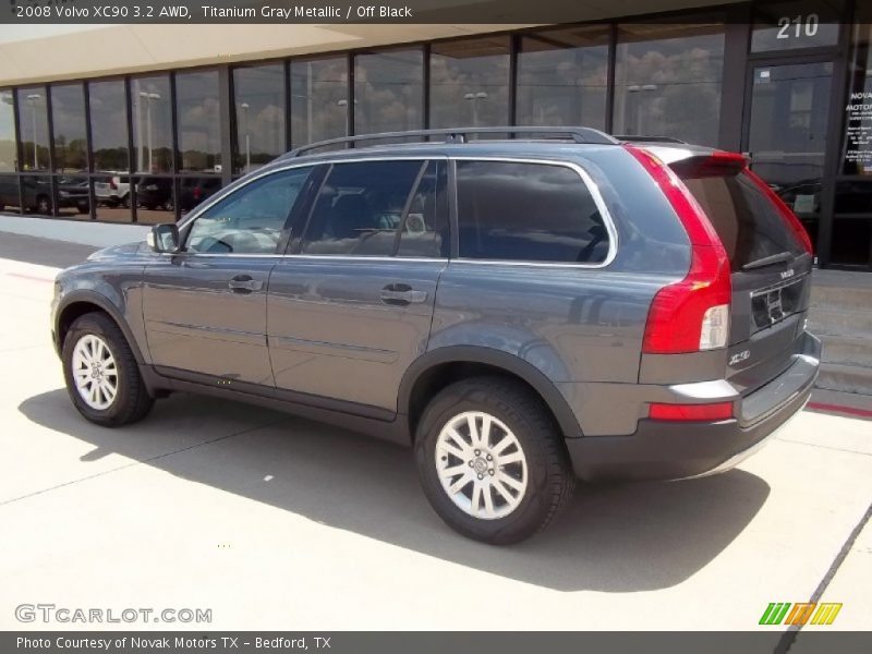 Titanium Gray Metallic / Off Black 2008 Volvo XC90 3.2 AWD