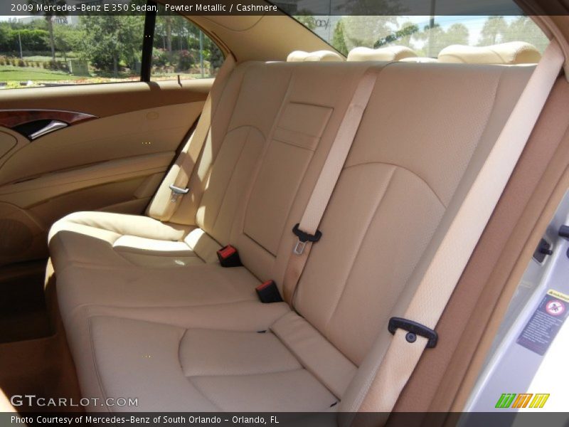 Pewter Metallic / Cashmere 2009 Mercedes-Benz E 350 Sedan