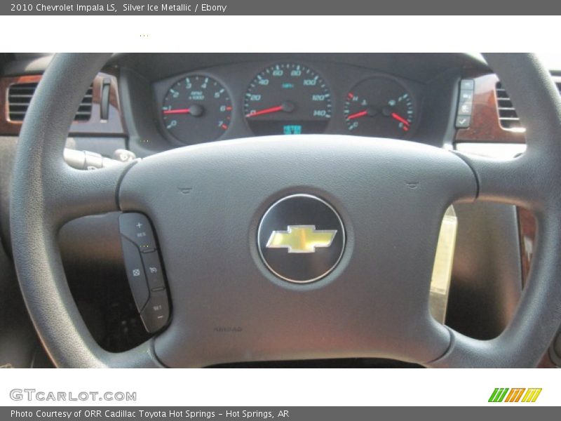 Silver Ice Metallic / Ebony 2010 Chevrolet Impala LS