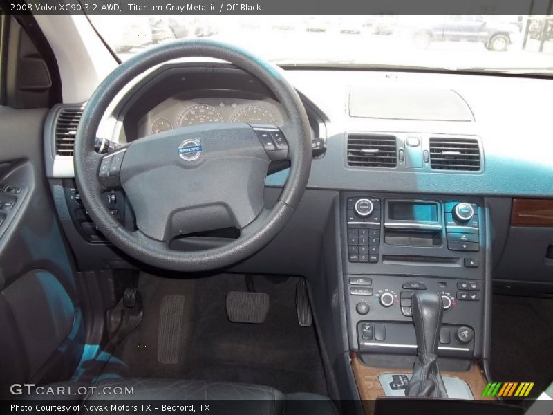Titanium Gray Metallic / Off Black 2008 Volvo XC90 3.2 AWD