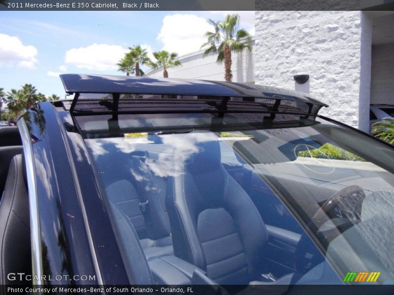 Black / Black 2011 Mercedes-Benz E 350 Cabriolet