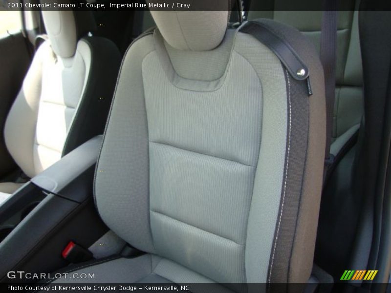 Imperial Blue Metallic / Gray 2011 Chevrolet Camaro LT Coupe