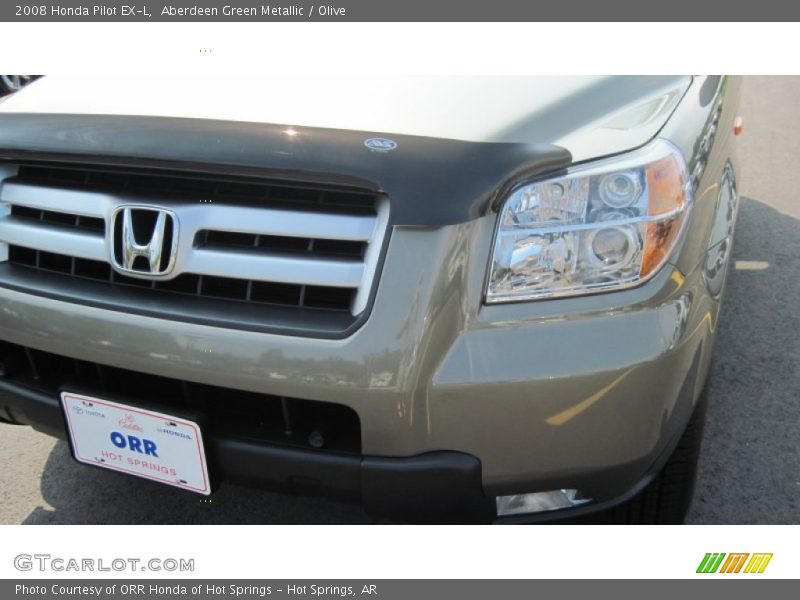 Aberdeen Green Metallic / Olive 2008 Honda Pilot EX-L