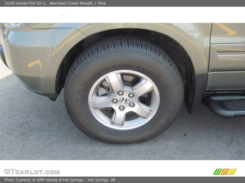 Aberdeen Green Metallic / Olive 2008 Honda Pilot EX-L