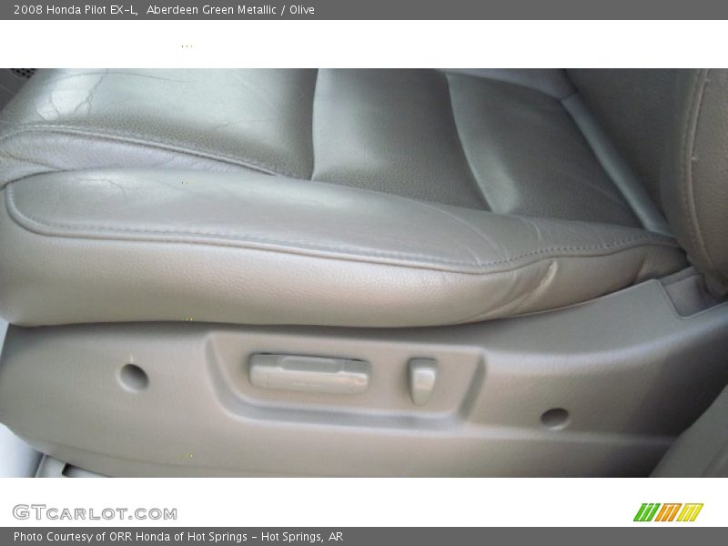 Aberdeen Green Metallic / Olive 2008 Honda Pilot EX-L