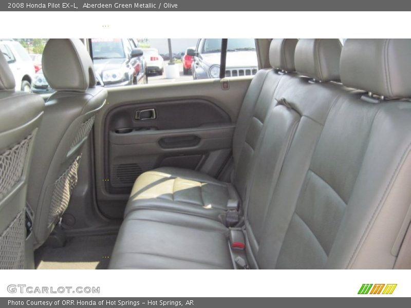 Aberdeen Green Metallic / Olive 2008 Honda Pilot EX-L