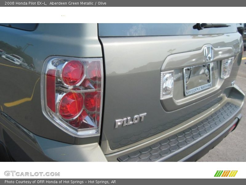 Aberdeen Green Metallic / Olive 2008 Honda Pilot EX-L