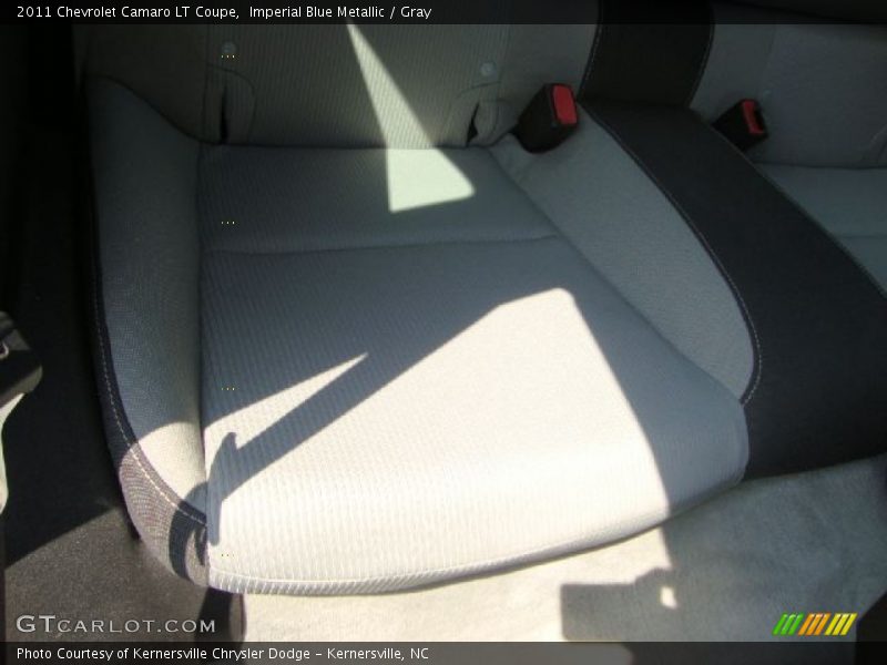 Imperial Blue Metallic / Gray 2011 Chevrolet Camaro LT Coupe