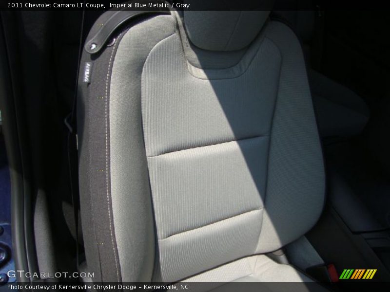 Imperial Blue Metallic / Gray 2011 Chevrolet Camaro LT Coupe
