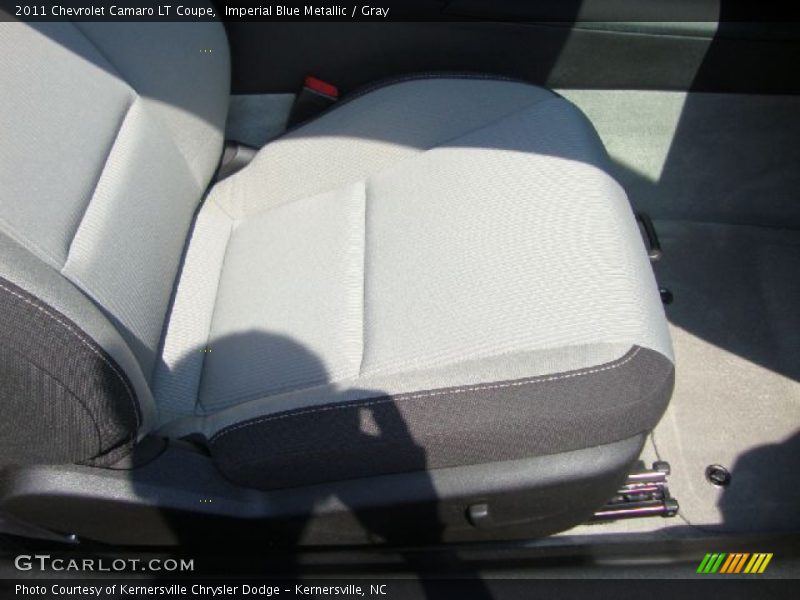 Imperial Blue Metallic / Gray 2011 Chevrolet Camaro LT Coupe