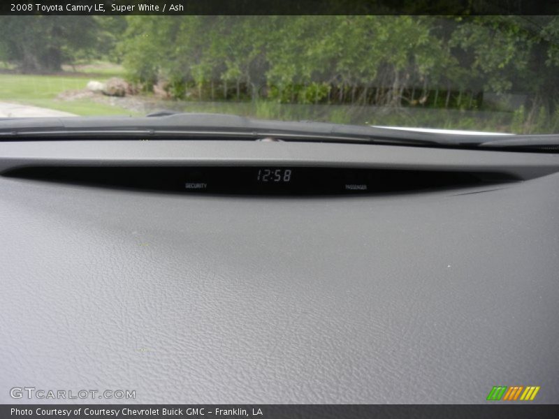 Super White / Ash 2008 Toyota Camry LE