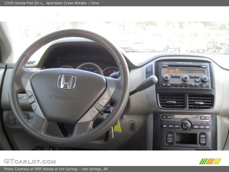 Aberdeen Green Metallic / Olive 2008 Honda Pilot EX-L
