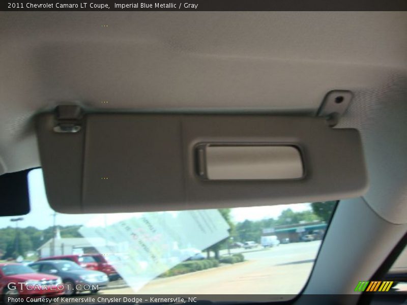 Imperial Blue Metallic / Gray 2011 Chevrolet Camaro LT Coupe