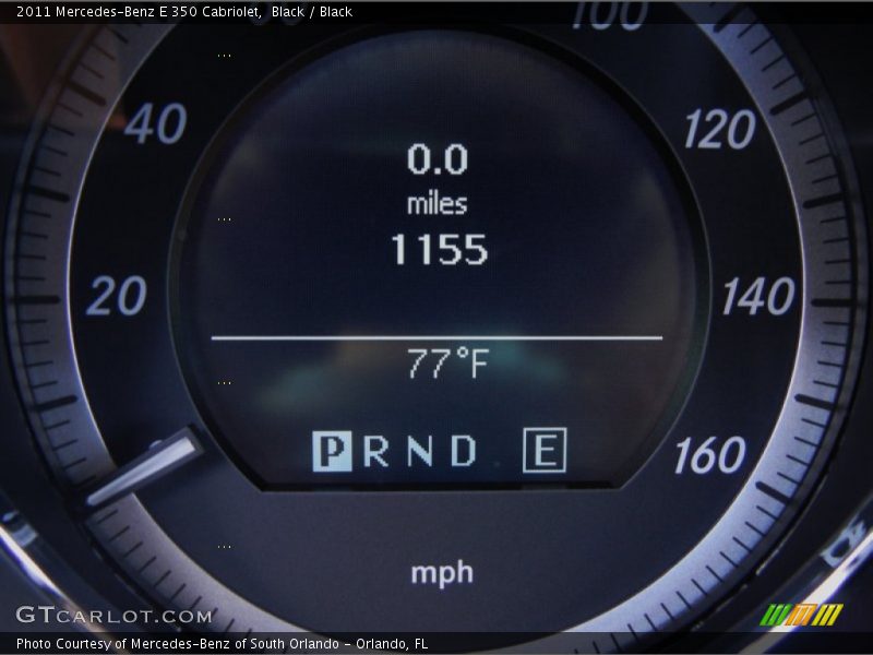 Black / Black 2011 Mercedes-Benz E 350 Cabriolet